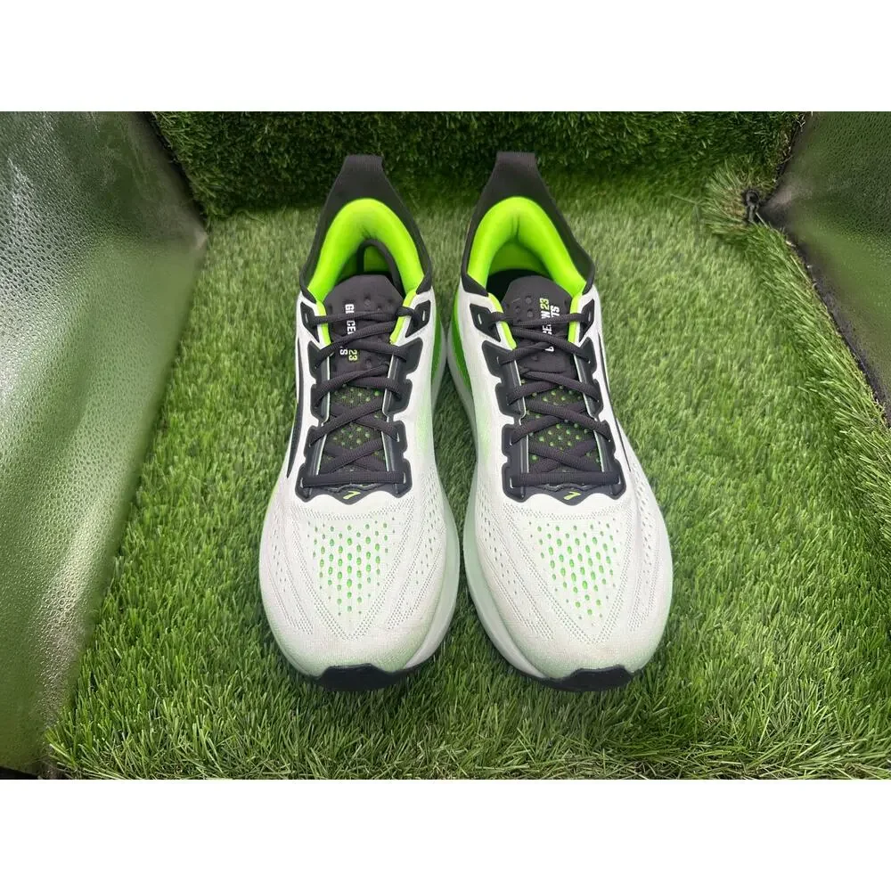 Brooks Glycerin GTS 23 1105031D154 Athletic Shoes Men's 10.5D White Knit Running